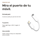 Adaptador jack 3,5 mm — vista 2