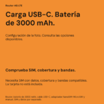 Router WiFi portátil 4G LTE — vista 3