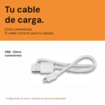 Cable USB de carga