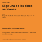 Cable USB de carga — vista 3