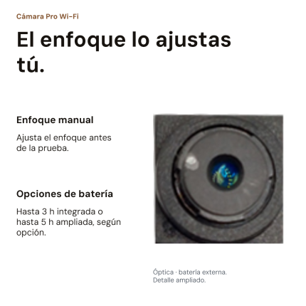 Cámara WiFi Pro para exámenes — vista 2