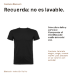 Camiseta Bluetooth para Vip Pro — vista 6
