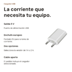 Cargador USB europeo 5V — vista 2