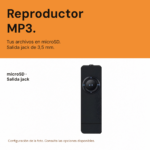 Reproductor MP3 para pinganillos