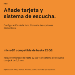 Reproductor MP3 para pinganillos — vista 3