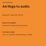 Pieza inductora Bluetooth para Vip Pro — vista 4