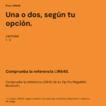 Pilas recargables LIR640 — vista 3