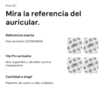 Pilas 337 / SR416SW — vista 2