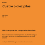 Pilas 337 / SR416SW — vista 3