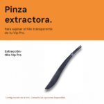 Pinza para extraer pinganillos