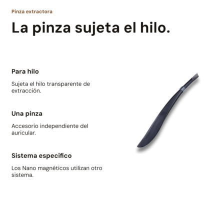 Pinza para extraer pinganillos — vista 2