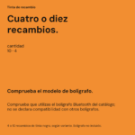 Tinta para bolígrafo Bluetooth — vista 3