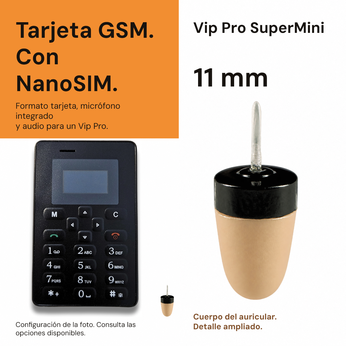 Tarjeta GSM para Vip Pro Tarjeta GSM para Vip Pro