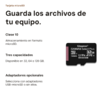 Tarjeta microSD Clase 10 — vista 2