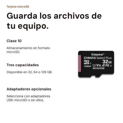 Tarjeta microSD Clase 10 — vista 2