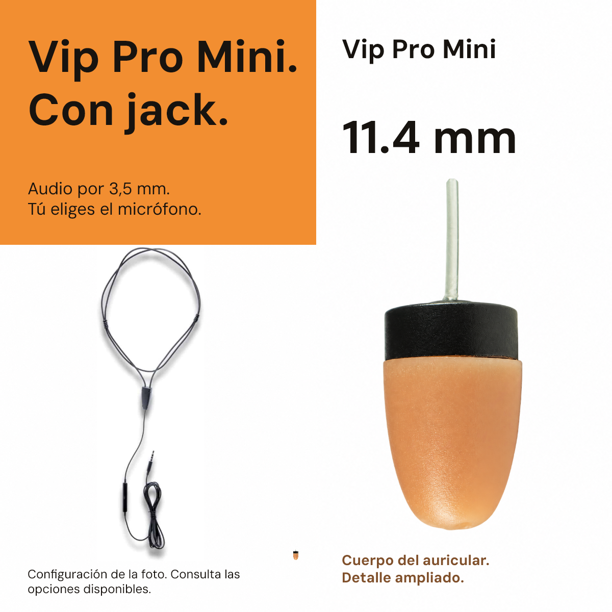 Pinganillo Vip Pro Mini Pinganillo Vip Pro Mini
