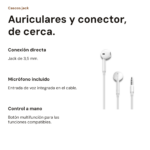 Auriculares jack de 3,5 mm — vista 2