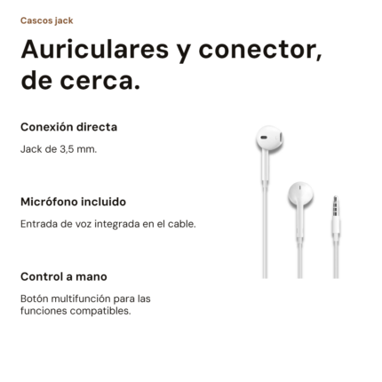 Auriculares jack de 3,5 mm — vista 2