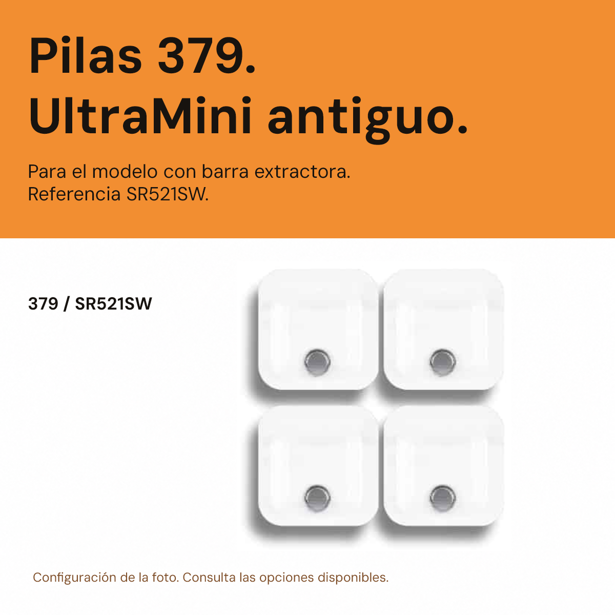 Pilas 379 / SR521SW Pilas 379 / SR521SW